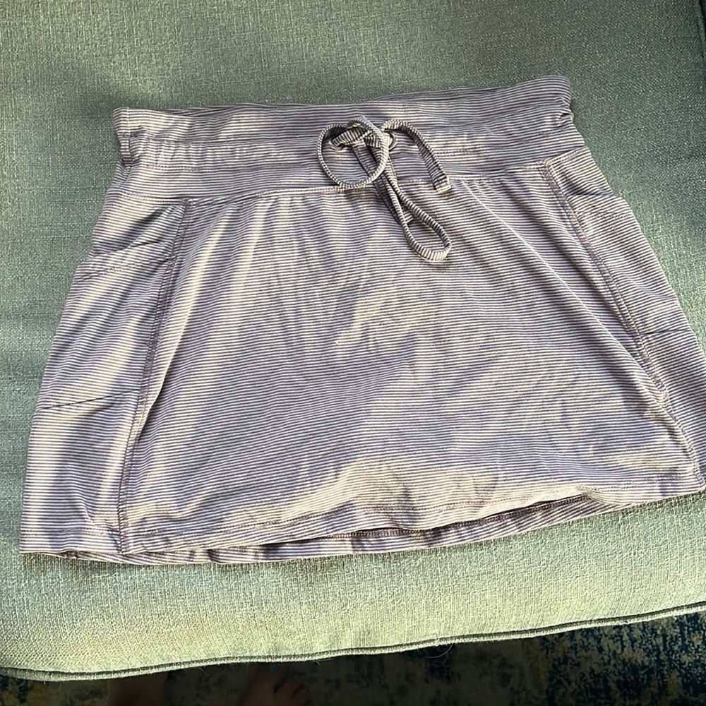 Balance collection lavender stripped skort
